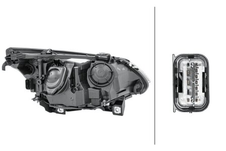 Hella Koplamp BMW 5 (E60/E61) 04/07- Links H7 | 1EL 009 449-011