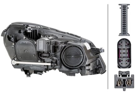 Hella Koplamp MB E (W/S212) 13- Links led | 1EX 011 066-611