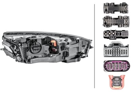 Hella Koplamp Audi A7 (4GA) 14- Links matrix led | 1EX 011 869-411