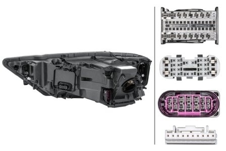 Hella Koplamp Audi A8 (4N2, N8) 17- Rechts HD Matrix | 1EX 012 865-421