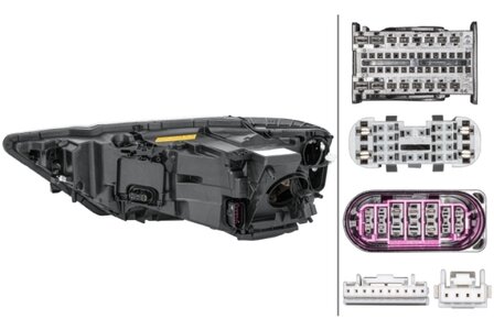 Hella Koplamp Audi A8 (4N2, N8) 17- Rechts HD Matrix | 1EX 012 865-521