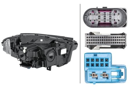 Hella Koplamp Mercedes GLA (H247) 20- Links Multibea | 1EX 013 074-711