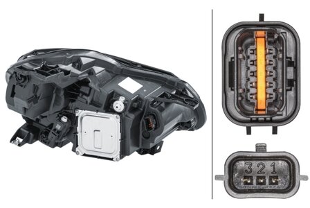 Hella Koplamp Renault Captur 18- Rechts led | 1EX 013 930-811