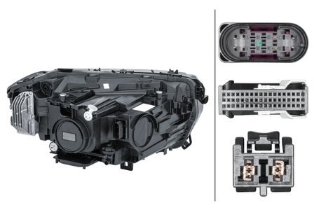 Hella Koplamp Mercedes EQA 21- Links led | 1EX 014 530-311