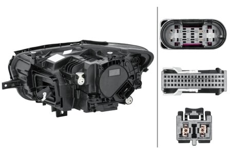 Hella Koplamp Mercedes Benz Citan 21- Rechts led | 1EX 015 780-321