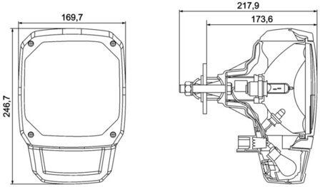 Hella Optiek, Koplamp | 1LA 328 450-311