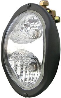 Hella Werklamp Oval 100FL 12V 2X H3 | 1GN 996 361-461