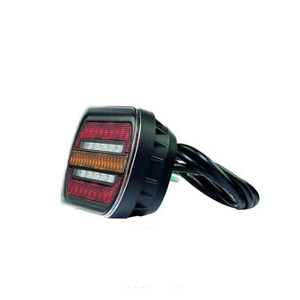 Fristom FT-320 LED Achterlicht 3-Functies + Kabel