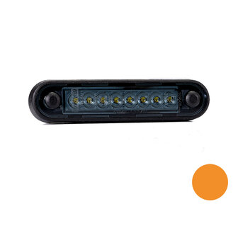 Fristom LED Markeringslamp Oranje Dark Look Lang FT-073