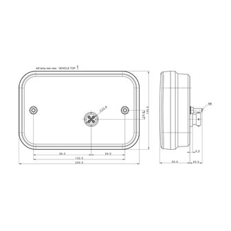 Fristom FT-270 LED Achterlicht Links 4-Functies Canbus 12V