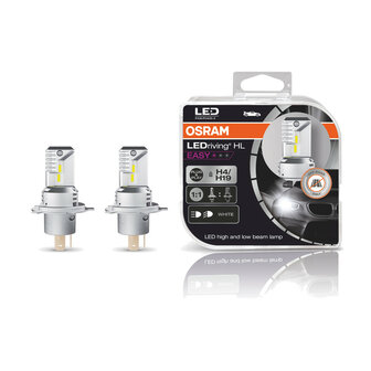 Osram H4/H19 HL Easy LED Koplamp Set 19W P43t/PU43t-3-1 12V