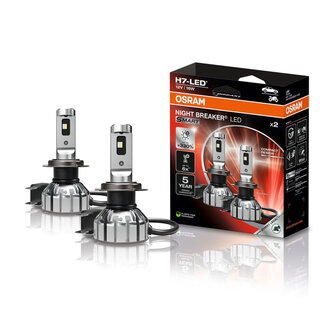 Osram Night Breaker LED Smart H7 ECE-goedgekeurd Set | +330%