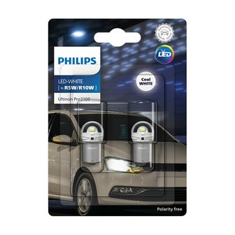 Philips R5W/R10W LED Retrofit  Wit 12V&nbsp;2 Stuks