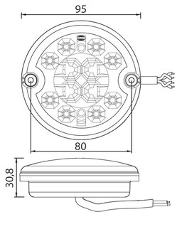 Led Achterlicht 2 Functies