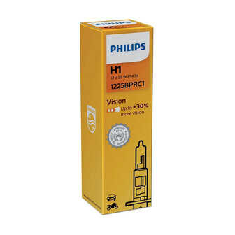 Philips H1 Halogeen lamp 12V P14.5s Vision