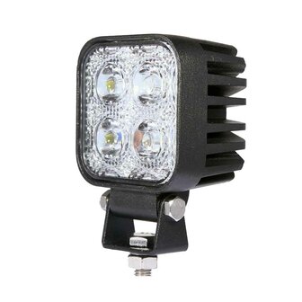 12W LED Werklamp Vierkant Basis