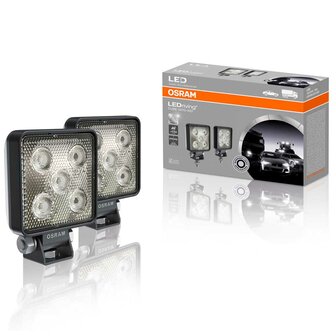 Osram Mini LED Werklamp Vierkant VX70-WD 2 stuks