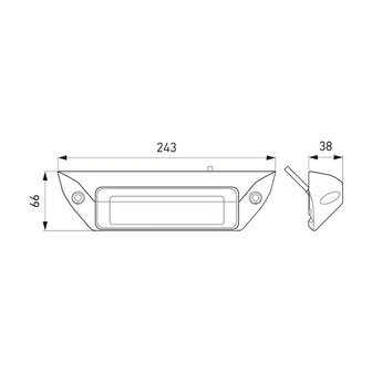 Hella LED Werklamp 1200LM Zwart | 1GB 996 098-001