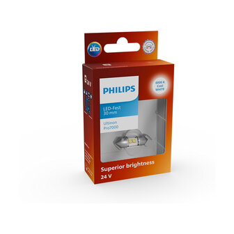 Philips SV8.5 Festoon 30mm Koudwit 6000K 24V