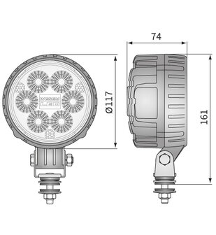 Wesem CDC3 LED verstraler