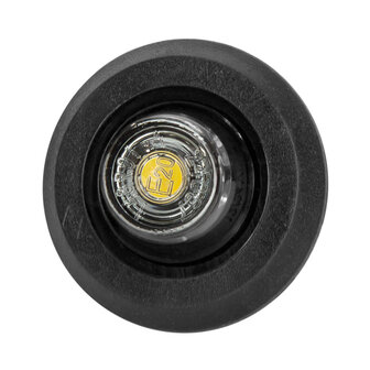 Horpol LED Positielicht Wit Rond &Oslash;28mm Inbouw Dark-Look