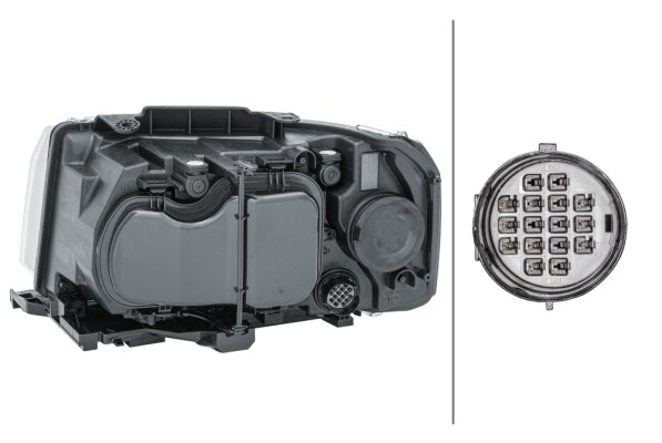 Hella Koplamp Land Rover Freelander II 06- Rechts H7 | 1EF 354 025-101