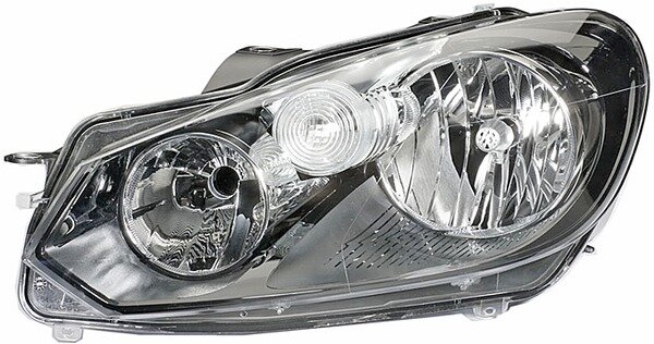 Hella Koplamp VW Golf VI 10/08- Links Met Gloeilampen H7 | 1EG 009 901-211