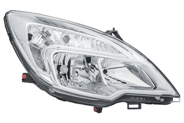 Hella Koplamp Opel Meriva B 06/10- Rechts H7/H1 | 1EJ 354 676-021