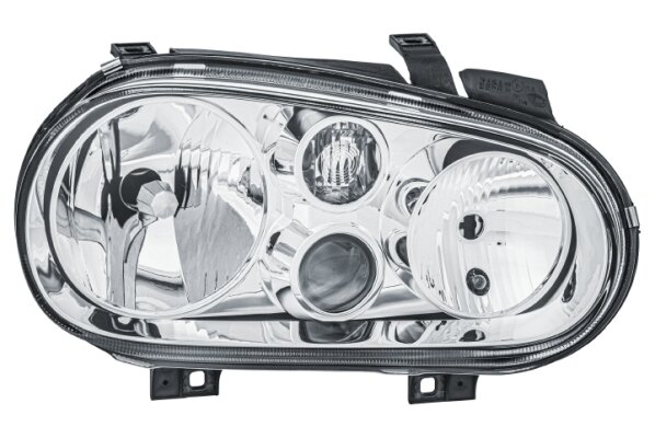 Hella Koplamp VW Golf 97-05 Rechts Met Mistlamp FF-H7/H1 | 1EL 007 700-061