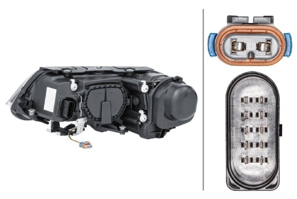 Hella Koplamp VW Passat B5 11/00-02/05 Rechts Xenon | 1EL 008 340-081