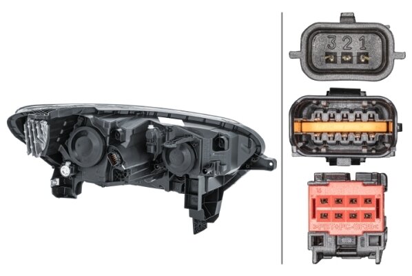 Hella Koplamp Renault Kadjar 15- Links led | 1EL 011 770-851