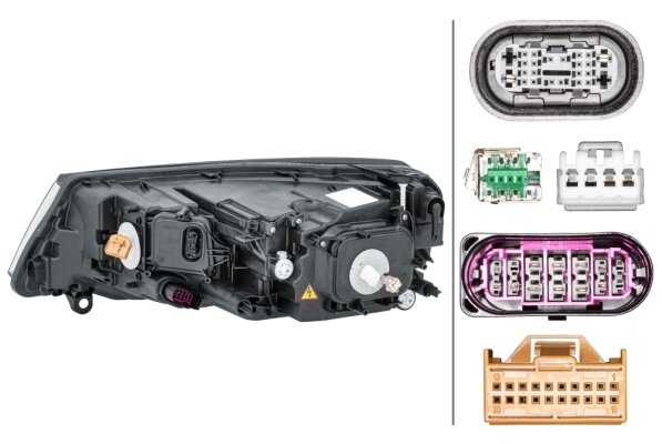 Hella Koplamp VW Touareg (7P5) 14- Rechts Xen Bochtverlichting | 1EL 011 937-421