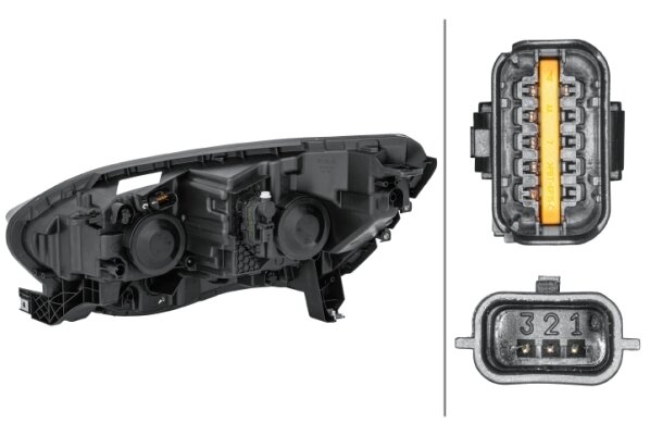 Hella Koplamp Renault Grand Scenic IV 16- Rechts H7 | 1EL 012 293-421