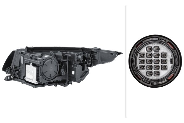 Hella Koplamp RR Evoque (LV) 06/11- Rechts Xenon | 1EL 354 806-061