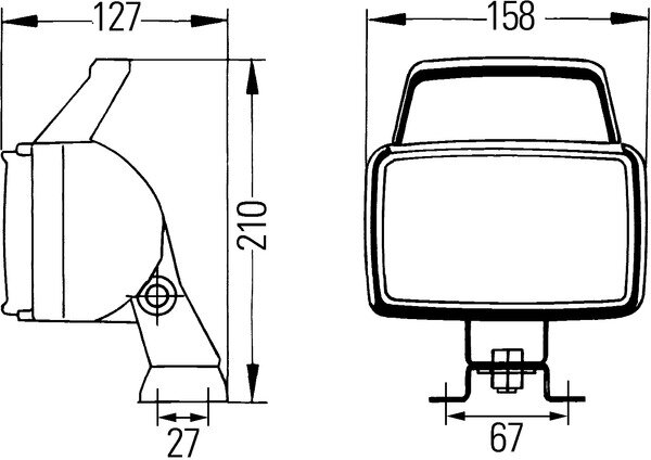 Hella Werklamp DoubleBeam | 1GB 006 991-441