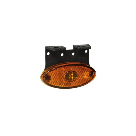 Aspöck LED Markeringslamp Flatpoint II 12V + Bevestigingsbeugel