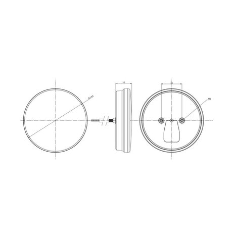 Fristom FT-213 LED Achterlicht 3-Functies