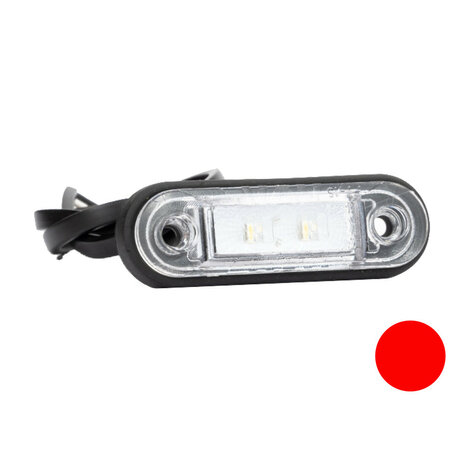 Fristom LED Markeringslamp Rood FT-015