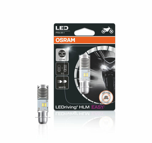 Osram T19 HLM Easy LED Koplamp Motor 12V