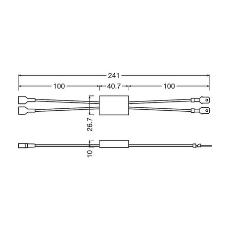 Osram LEDriving LEDEC02 Error Canceler Dim- en Grootlicht 