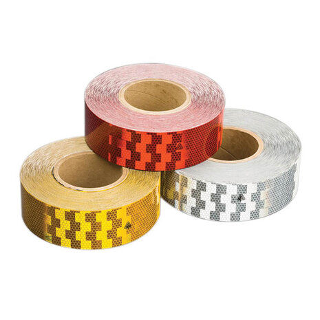 Avery V-6700B Contour Reflectie Tape Wit | Rol 50M