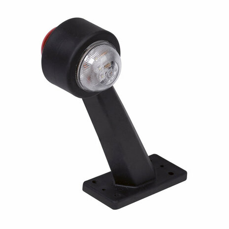 Set LED Breedtelampen Schuin Lang 10-30V Rood + Wit (Set)