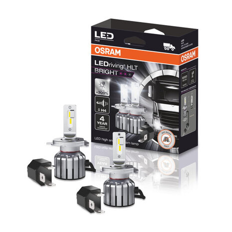 Osram H4 HLT Bright LED Koplamp P43t Set 24 Volt 2 Stuks