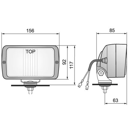 HP3 Halogeen mistlamp