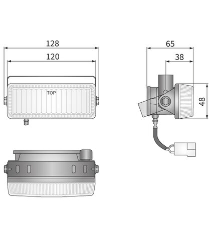 HM3 Halogeen Mistlamp