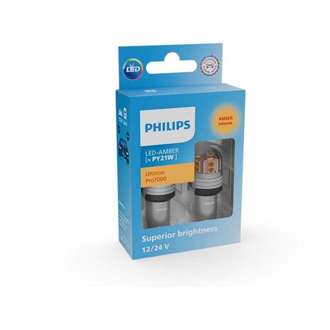 Philips PY21W LED Retrofit Oranje 12V 2 Stuks