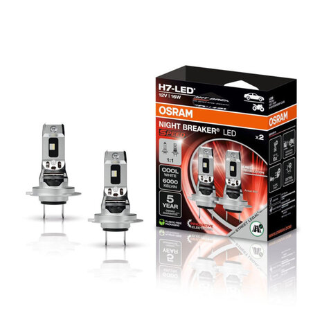 Osram Night Breaker LED Speed H7 ECE-goedgekeurd Set | +330%