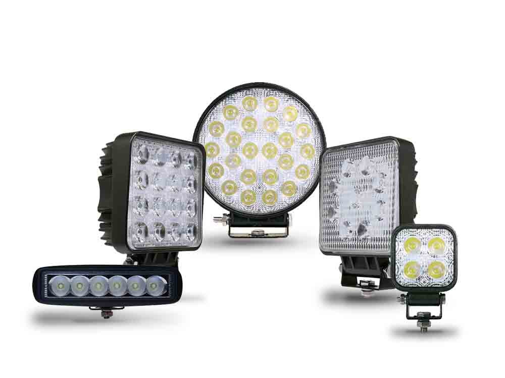 globaal Overzicht Tub Standaard LED werklampen | 12 & 24 V | Werkenbijlicht.nl - Werkenbijlicht