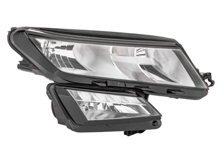 Hella Koplamp Skoda Kodiaq (NS7, NV7) 16- Rechts Halo | 1EF 012 669-101