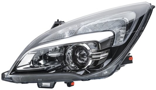 Hella Koplamp Opel Meriva B Rechts 14- Halogeen AFS | 1ES 354 830-041